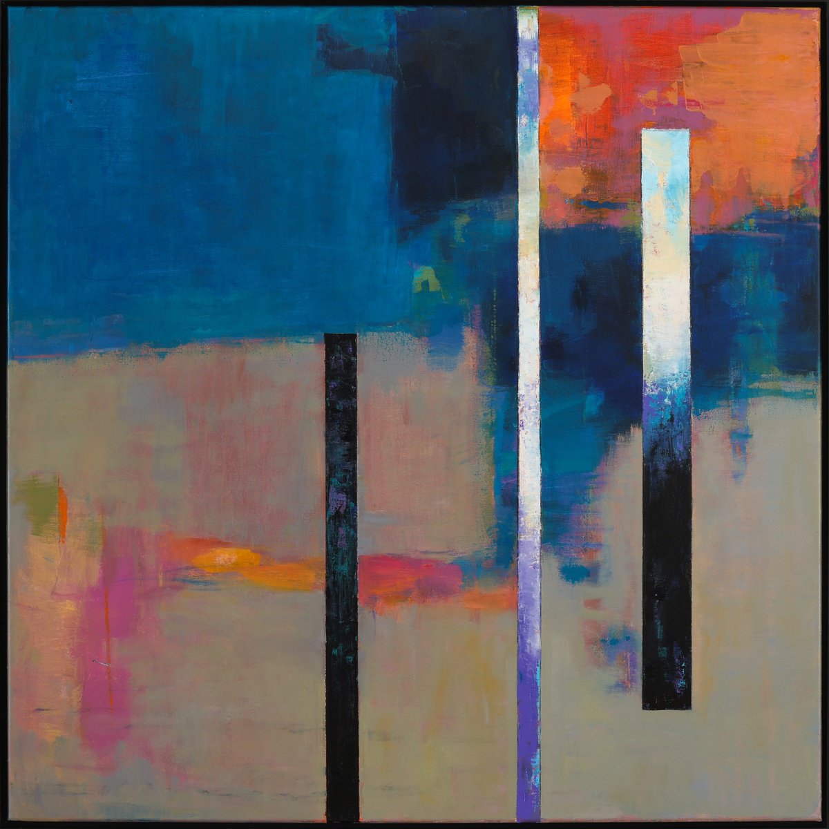 Linear Abstract #2 By Bo Kravchenko, 37 X 37, Artwork For Sale On Artfinder