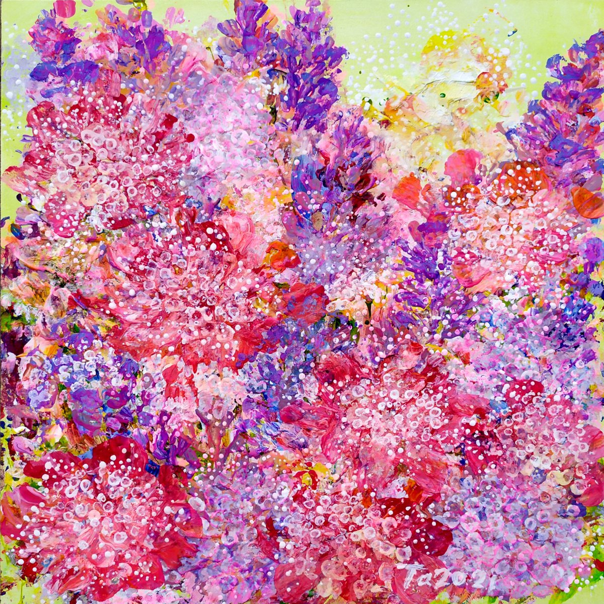 Summer meadow flowers #4 by Tetiana Chebrova