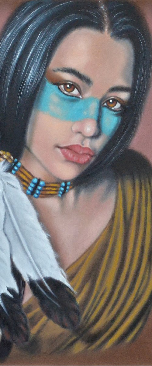"Indian girl" by Monika Rembowska
