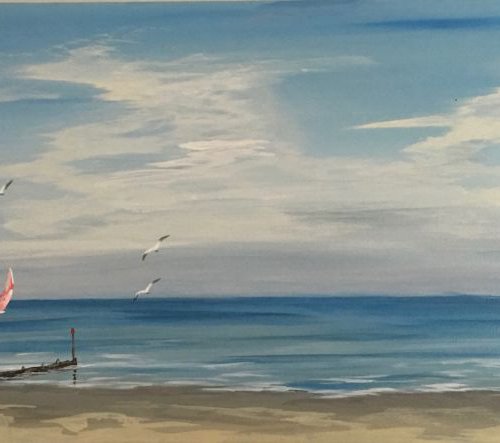 Bournemouth Bay by Marja Brown