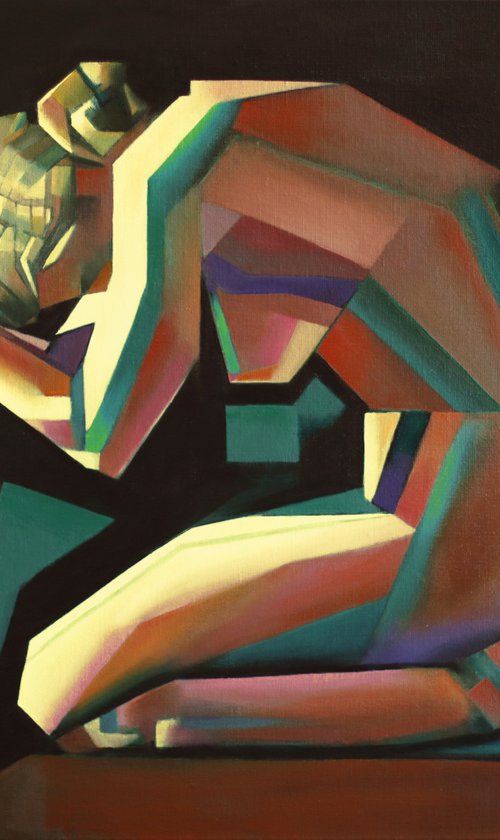 Art Deco Nude – 14-08-22 by Corné Akkers
