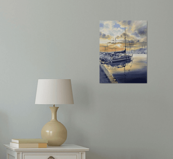 Golden Hour at the Pier