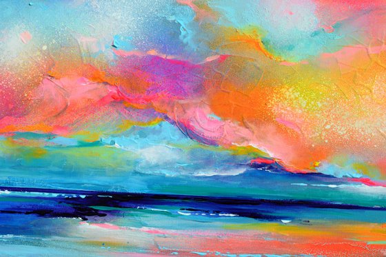 New Horizon 174 Colourful Sunrise Seascape