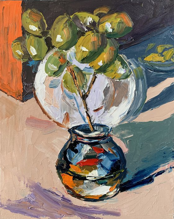 Olives. still life.