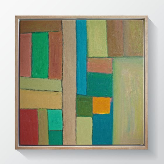 Fields Of Gold - Abstract Landscape
