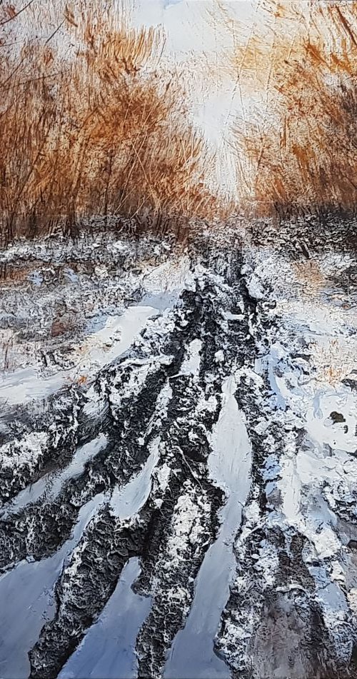 " The path of frozen thoughts " by Ivan  Grozdanovski