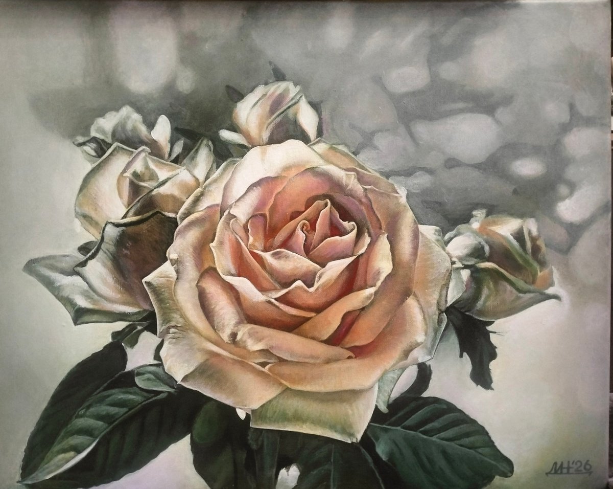 A Bouquet Of Roses By Irina Dmitrieva, 20 X 16, Artwork For Sale On Artfinder