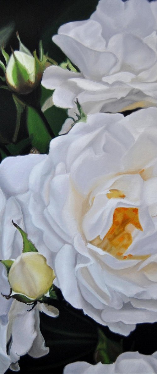 Roses painting by Simona Tsvetkova