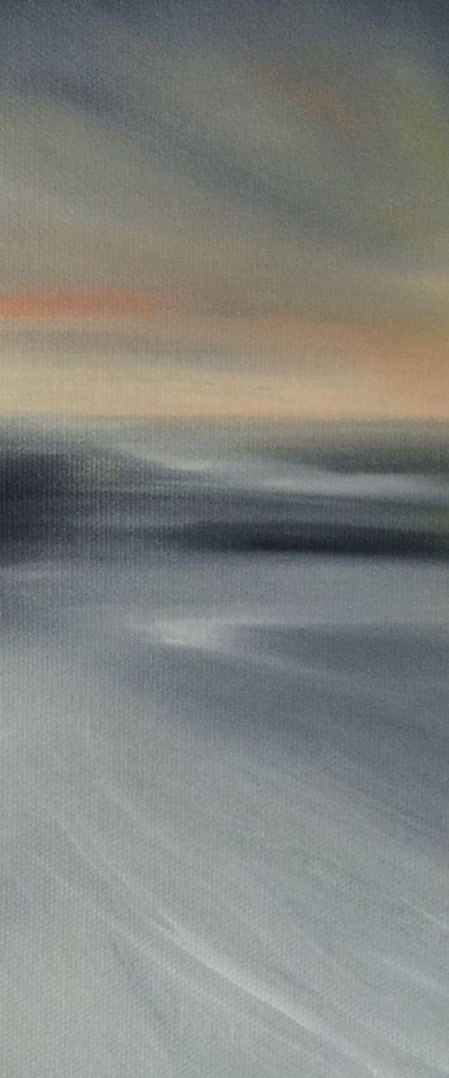 At the end of the long day by Amanda Lakin Art