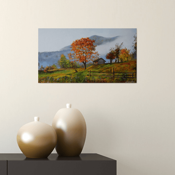 Autumn Landscape Mountains