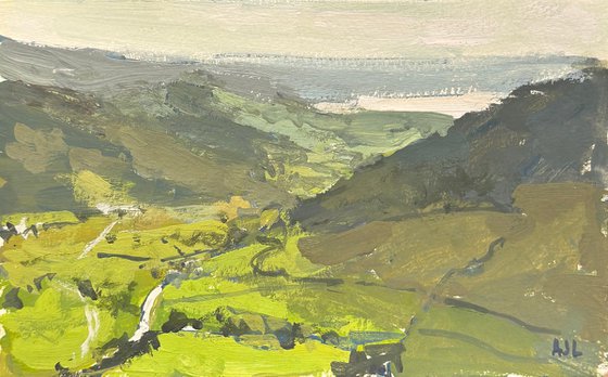 Langdale from Loft Crag