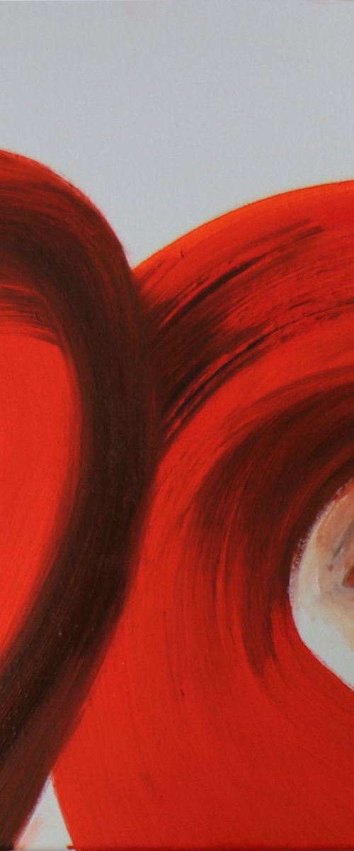 "VIEW"- RED LINE by Anzhelika Klimina