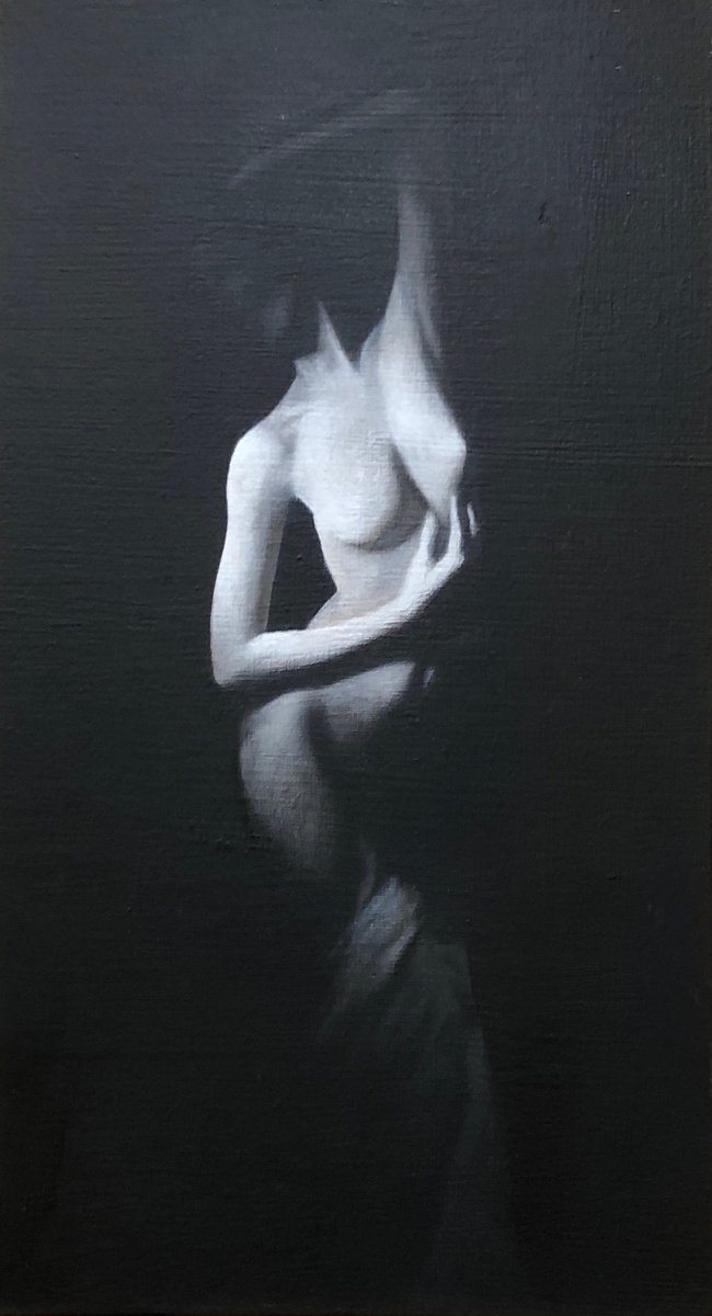 Photorealistic Oil Painting , Out Of The Shadows By Patrick Palmer, 9 X 14, Artwork For Sale On Artfinder