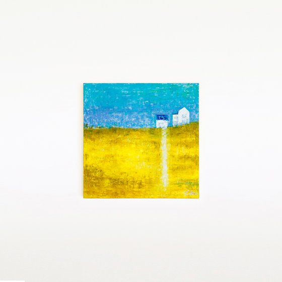 Yellow Field II (30"x30" | 76x76 cm)