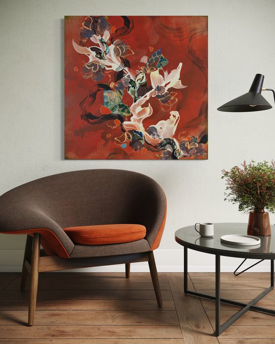 Silk, Lacquer and Cinnabar