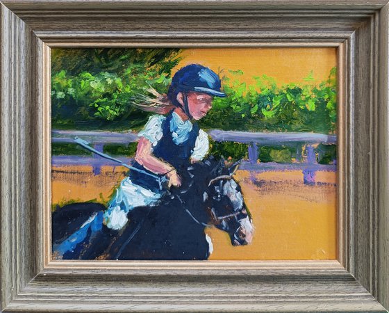 Junge Jockey