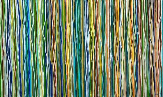 Get Down Funk - 152 x 91cm acrylic on canvas