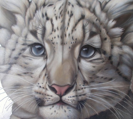 "Irbis", animalistic art