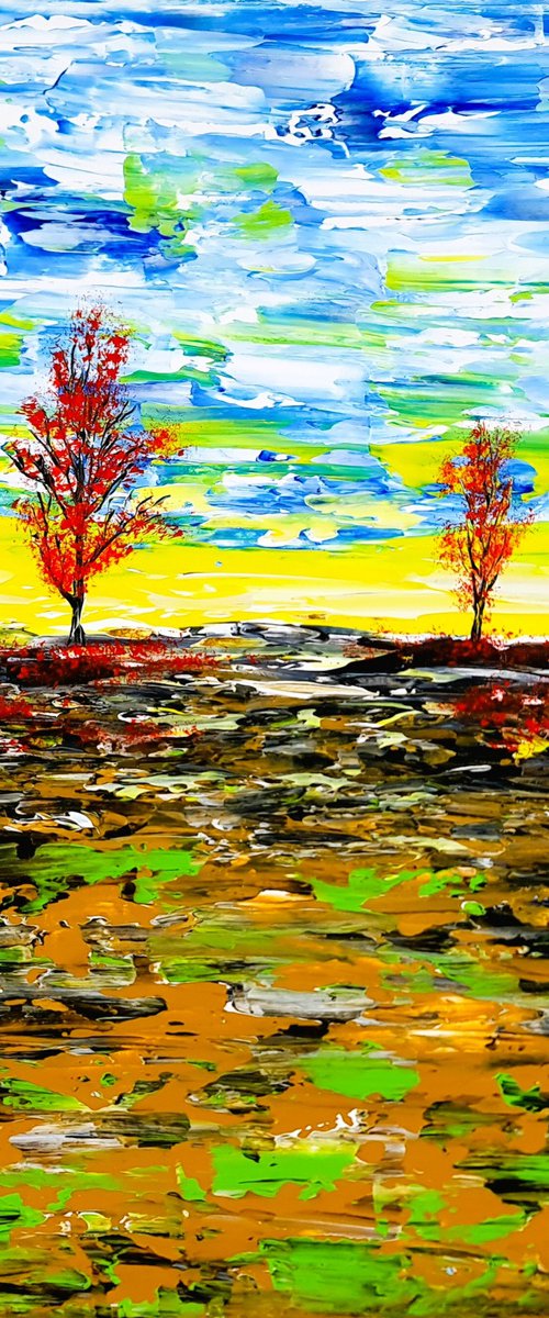 Autumn Landscape by Daniel Urbaník