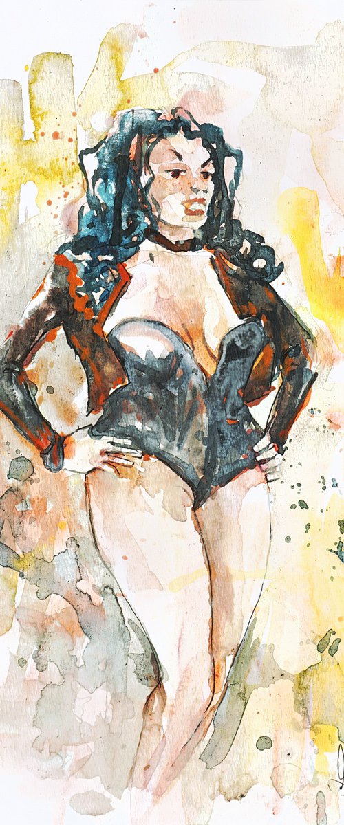 untitled (leather jacket) by Gordon T.