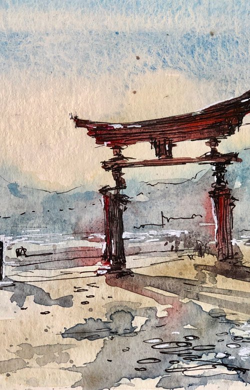 Sketches of Japan#18 by Larissa Rogacheva