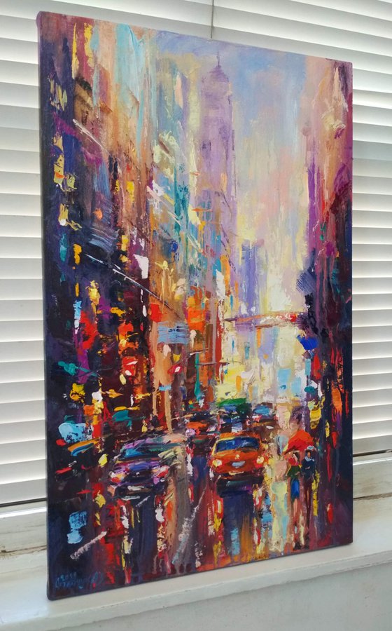 Abstract cityscape (New York) 02
