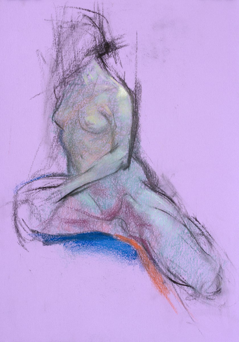 Female nude 113 by Lyubov Biryukova