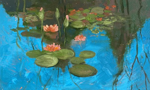 Tranquil Pond Symphony by Dasha Pogodina