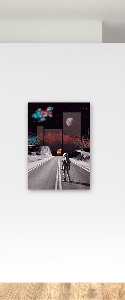 Life On Mars - High Resolution Print on Forex by Darius Comi