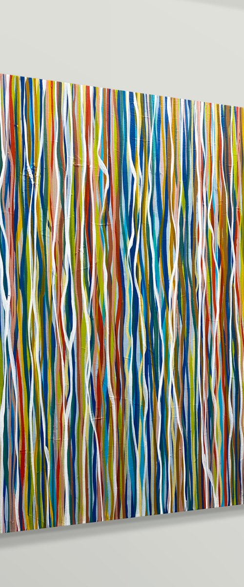 Soul - 100 x 75cm acrylic on canvas by George Hall