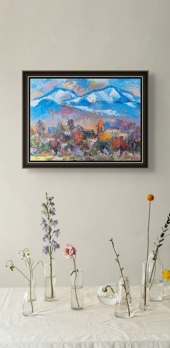 Colors of the Mountain Village