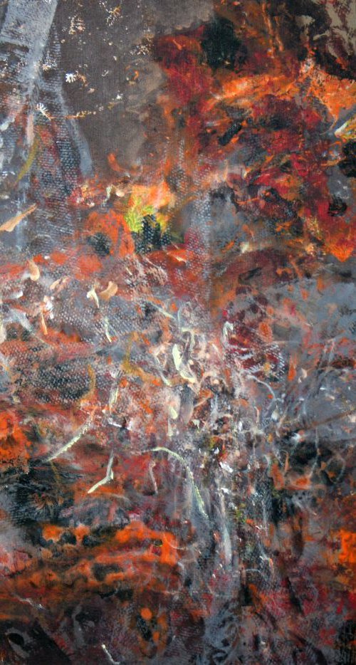KLOSKA S ANGELS ECLECTIC PAINTING WE ARE PERENNIAL ENERGY by Kloska Ovidiu