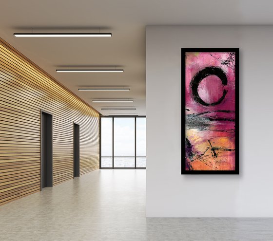 Enso No. mm27 - Abstract Zen art by Kathy Morton Stanion