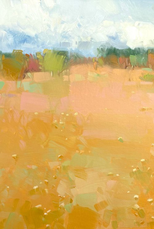 Autumn Palette, Original oil painting, Handmade artwork, One of a kind by Vahe Yeremyan