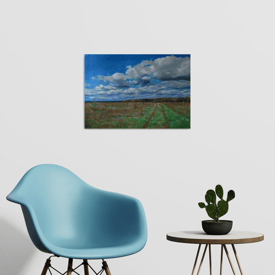 The Windy Cloudy Day - sky landscape