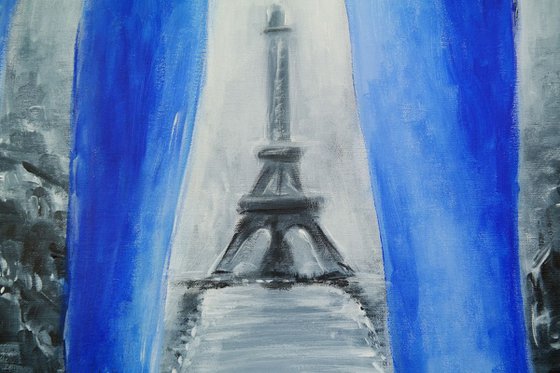 We'll always have Paris - Large Painting Valentines Day Gift