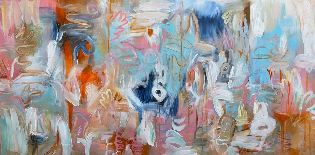 Electric Daydream By Theodor Anghel, 60 X 30, Artwork For Sale On Artfinder