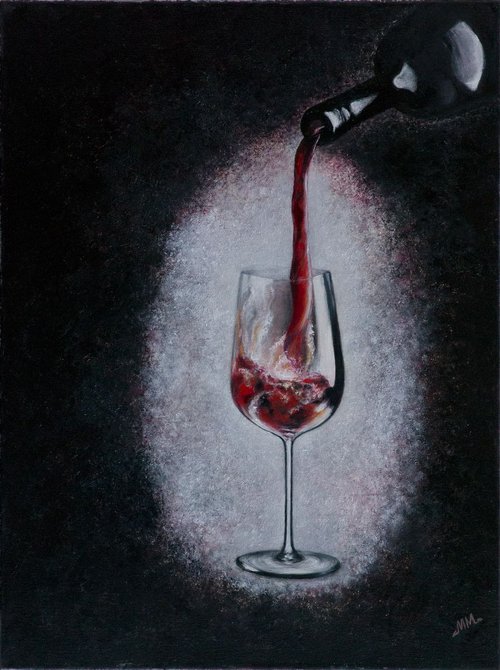 RED WINE by Mila Moroko