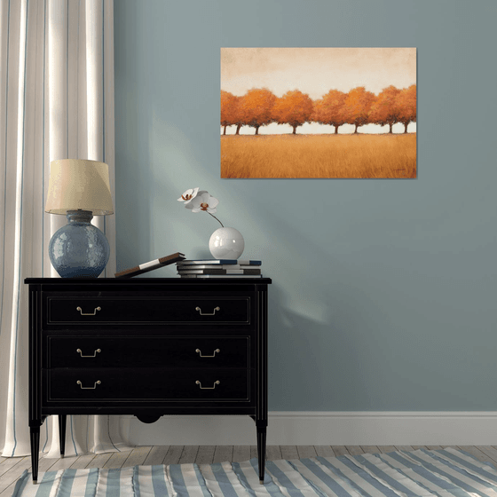 Red Tree Line 251109