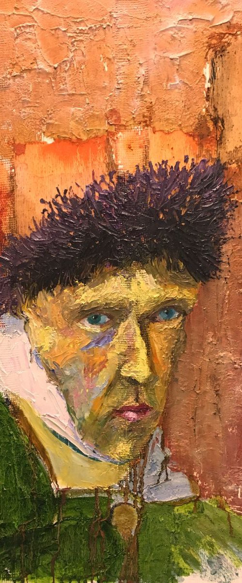 Van Gogh Selfie Modern Art by Leo Khomich