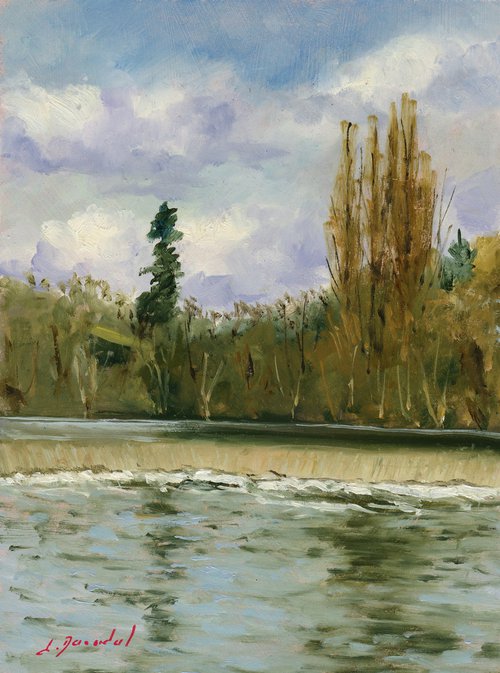 Mayenne river by José DAOUDAL