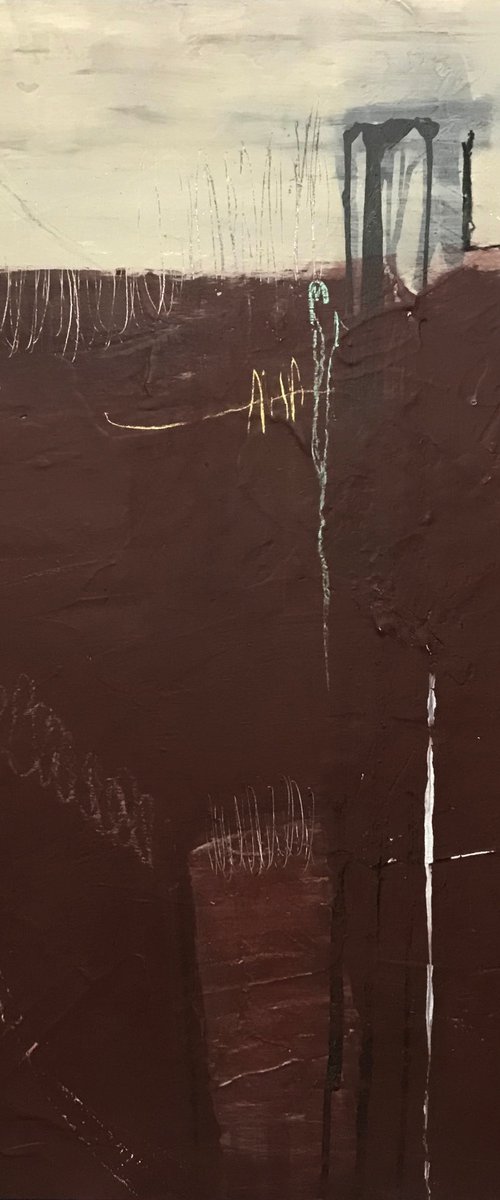 Memory Breaths Minimalist Painting by Kris Haas