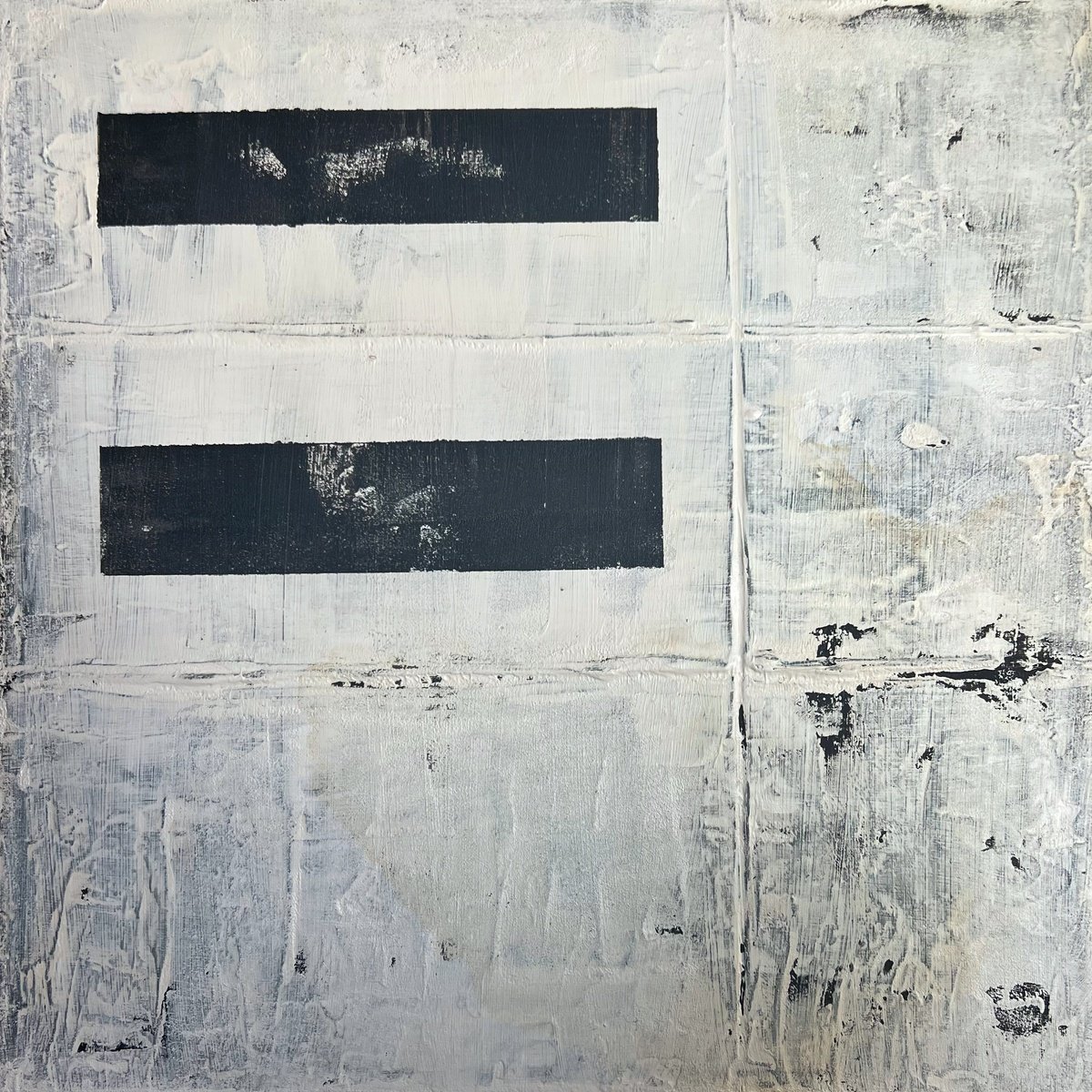 Abstract Painting By Sergio Aranda, 16 X 16", Equivalent, Original Artwork