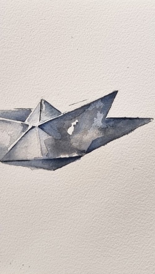 Paper Boat by Andriana Fakinou