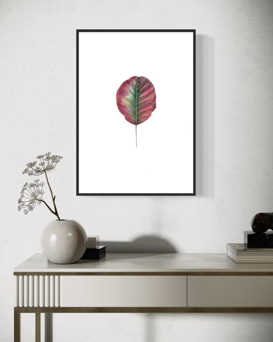 Illustrative Botanical Watercolour By Julia Gorislavska, 8 X 12", Reincarnation, Original Artwork