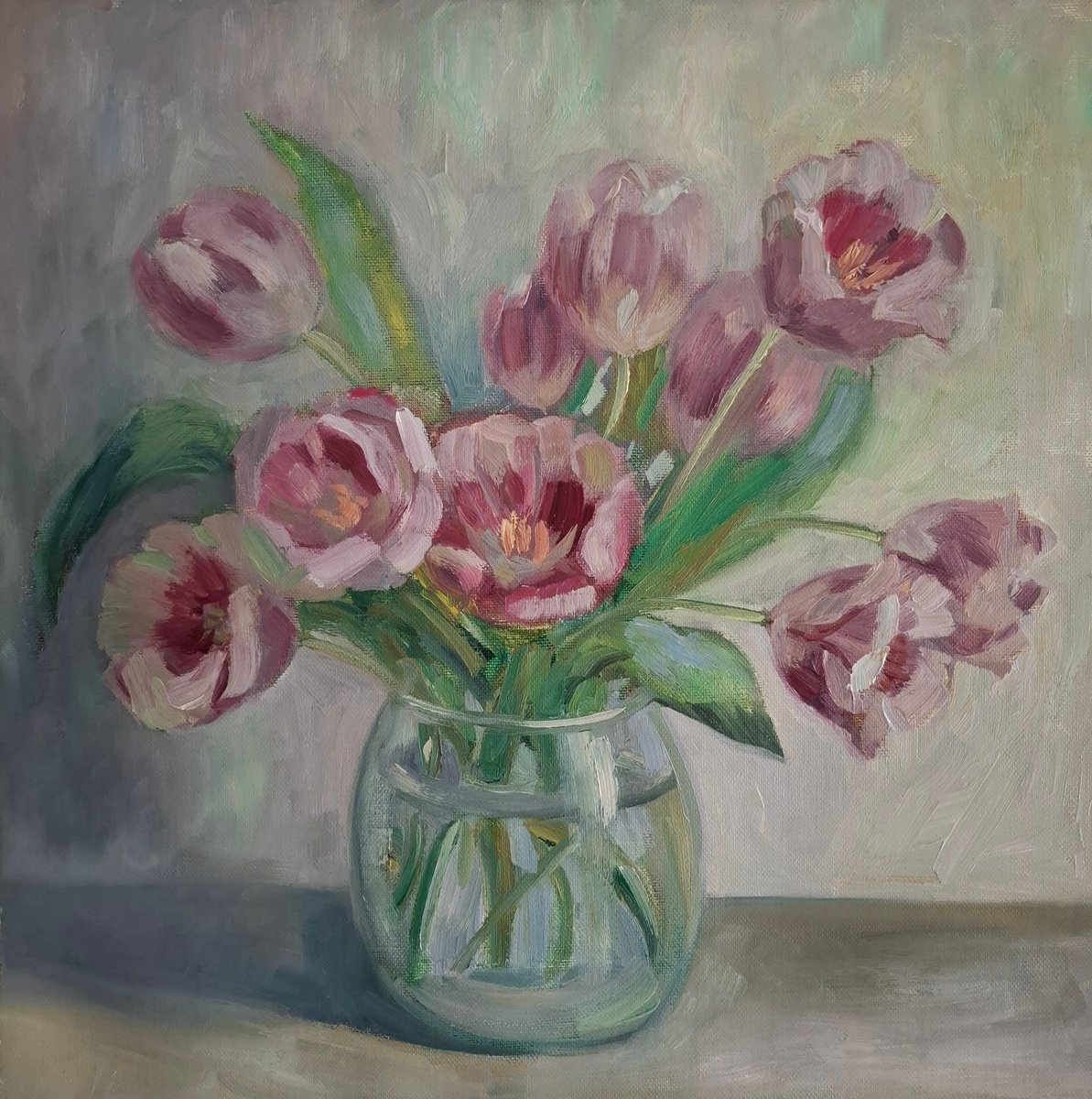 Bouquet of the Tulips by Olena Kolotova