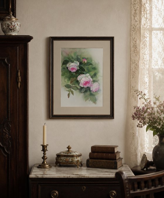 Whispers of an Old Rose Garden