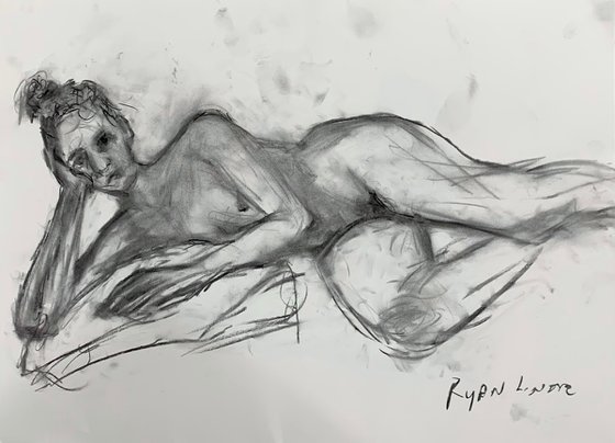 Nude Study of Sandra 2