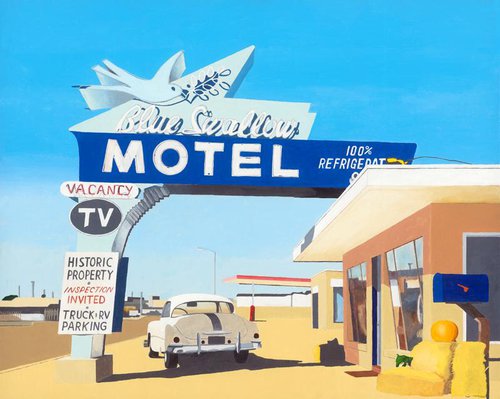 Blue Swallow Motel by Horace Panter