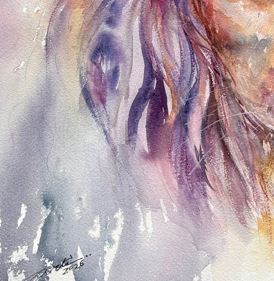 The Purple Mane_Lion